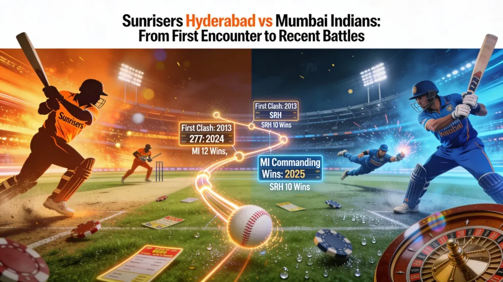Sunrisers Hyderabad vs Mumbai Indians Timeline: From First Encounter to Recent Battles