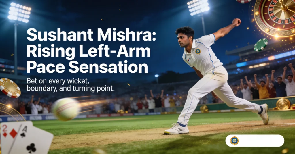 Sushant Mishra: Rising Left-Arm Pace Sensation Making Waves in Indian Domestic Cricket