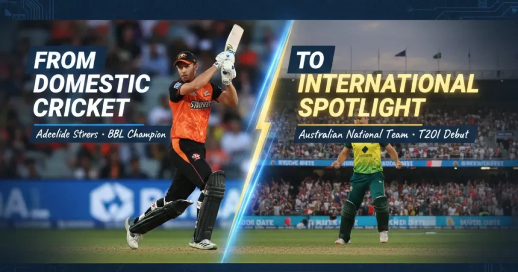 Matthew Short’s Career Journey: From Domestic Cricket to International Spotlight