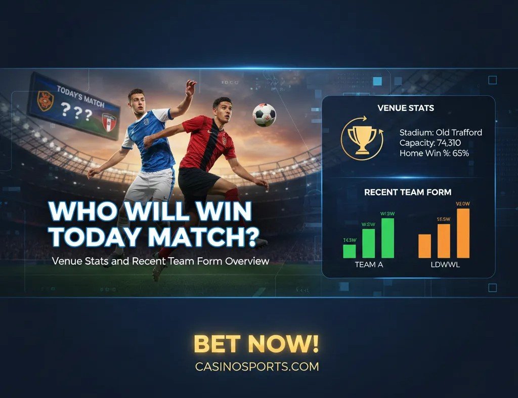 Who Will Win Today Match: Venue Stats and Recent Team Form Overview