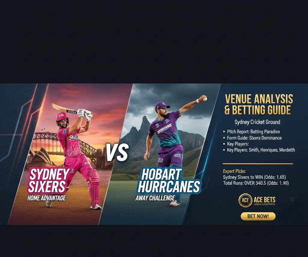 Sydney Sixers vs Hobart Hurricanes: Venue Analysis and Betting Guide