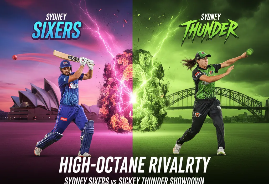 Sydney Sixers vs Sydney Thunder